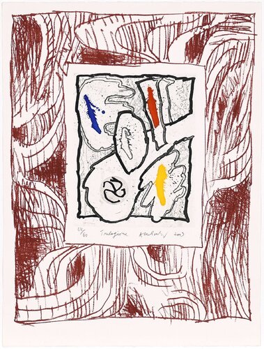 Trilogisme van Pierre Alechinsky, Afdruk te koop op Singulart