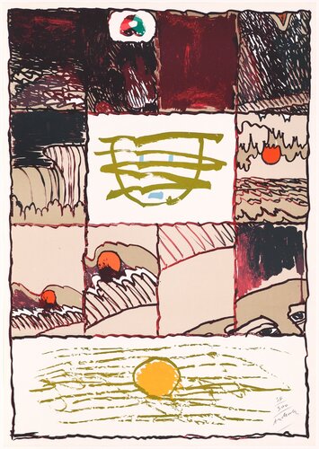 A l’imprimerie van Pierre Alechinsky, Afdruk te koop op Singulart