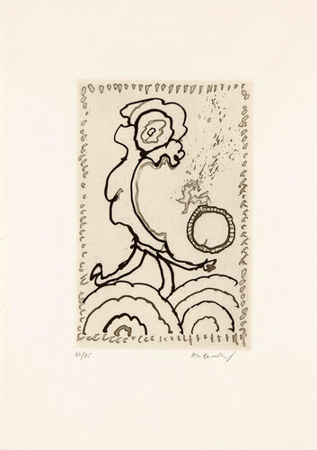 Cerclitude 10 van Pierre Alechinsky, Afdruk te koop op Singulart