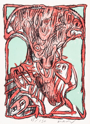 Schismes 04 di Pierre Alechinsky, Stampa in vendita su Singulart