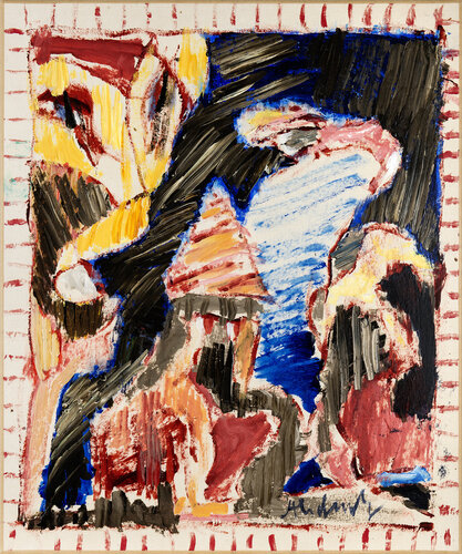 Fenestron V van Pierre Alechinsky, Schilderij te koop op Singulart