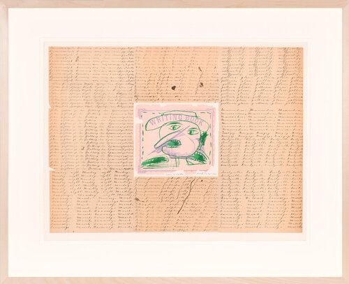 Writing book van Pierre Alechinsky, Afdruk te koop op Singulart
