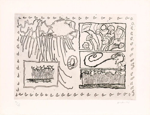 Le rêve de l'ammonite par Pierre Alechinsky, Édition en vente sur Singulart