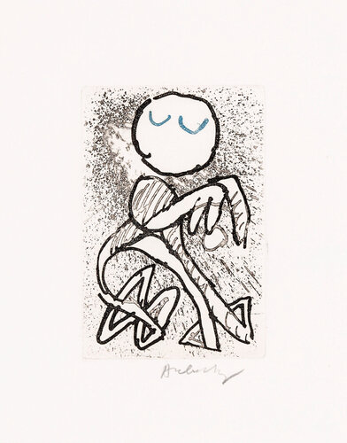 Pointes Planche XIV bis par Pierre Alechinsky, Édition en vente sur Singulart