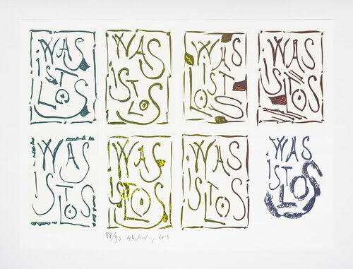 Was ist los? van Pierre Alechinsky, Afdruk te koop op Singulart