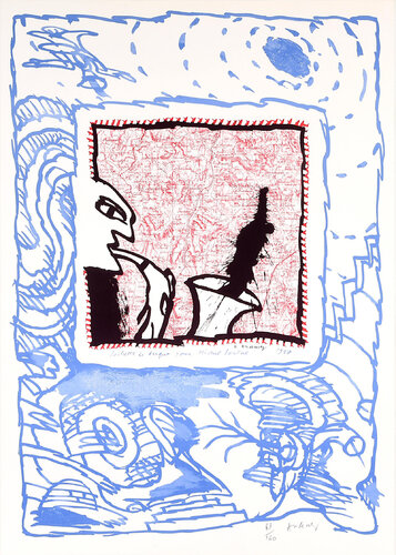 Pochette de disque van Pierre Alechinsky, Afdruk te koop op Singulart