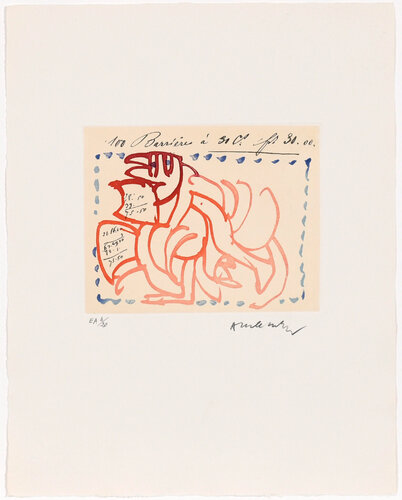 Carta Canta 09 van Pierre Alechinsky, Afdruk te koop op Singulart