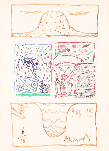 Braille van Pierre Alechinsky, Afdruk te koop op Singulart