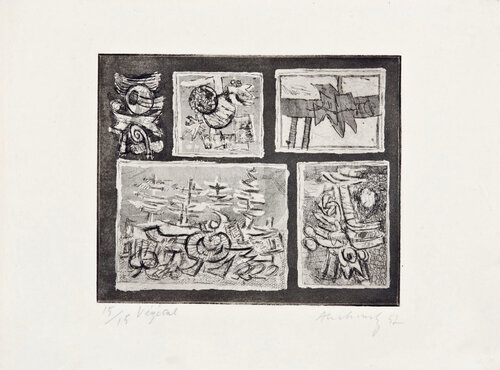 Végétal van Pierre Alechinsky, Afdruk te koop op Singulart