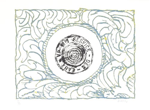 Bouche d’eau III van Pierre Alechinsky, Afdruk te koop op Singulart