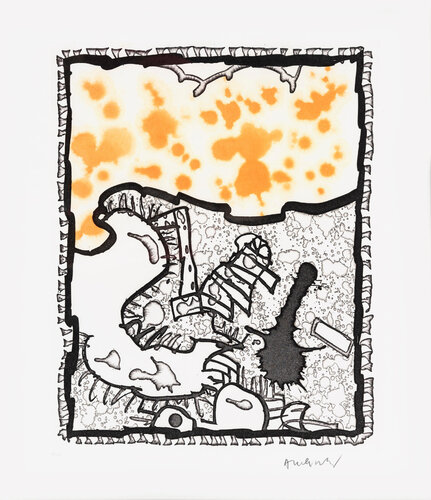 Traité des excitants modernes 04 van Pierre Alechinsky, Afdruk te koop op Singulart