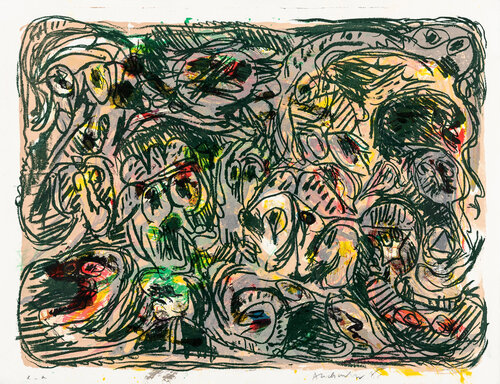 Plan d'ensemble van Pierre Alechinsky, Afdruk te koop op Singulart