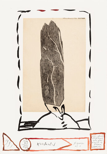 Flore danoise 01 – Le magister van Pierre Alechinsky, Afdruk te koop op Singulart