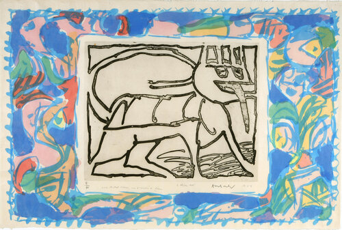 Le chien roi par Pierre Alechinsky, Édition en vente sur Singulart