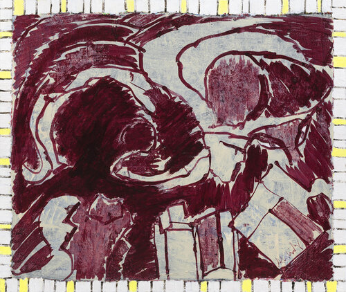 Lie de vin par Pierre Alechinsky, Peinture en vente sur Singulart