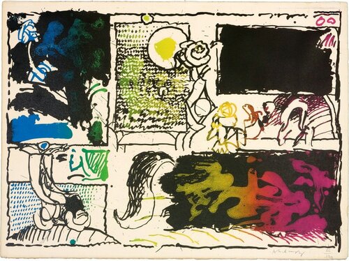 Découverte de l'acide II by Pierre Alechinsky, Print for Sale on Singulart