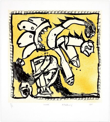 Une bonne semaine, Mardi van Pierre Alechinsky, Afdruk te koop op Singulart