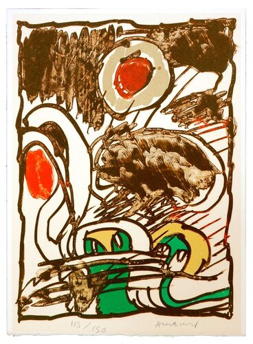 Sans titre de Pierre Alechinsky, Impresión a la venta en Singulart