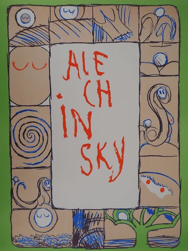 Histoire d'un serpent von Pierre Alechinsky, Druck kaufen auf Singulart