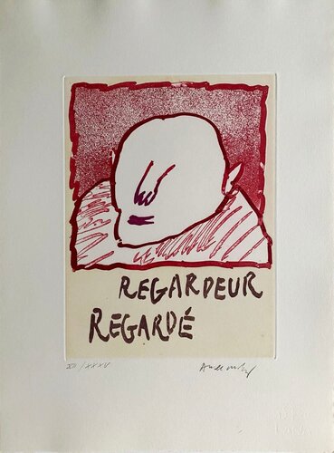 Regardeur regardé par Pierre Alechinsky, Édition en vente sur Singulart
