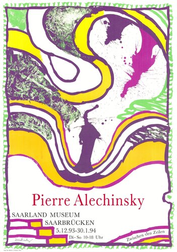 Zwischen Den Zeilen van Pierre Alechinsky, Afdruk te koop op Singulart