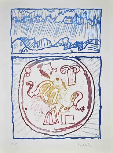 Composition by Pierre Alechinsky, Print for Sale on Singulart