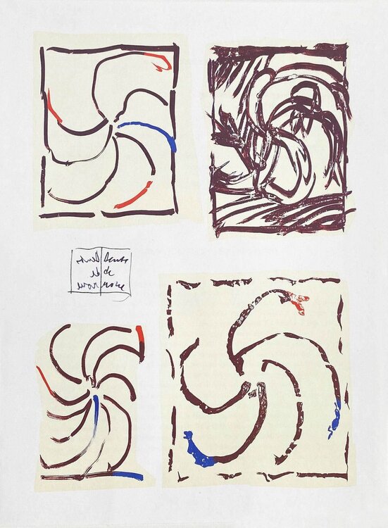 DLM247 - La Pieuvre Pierre Alechinsky