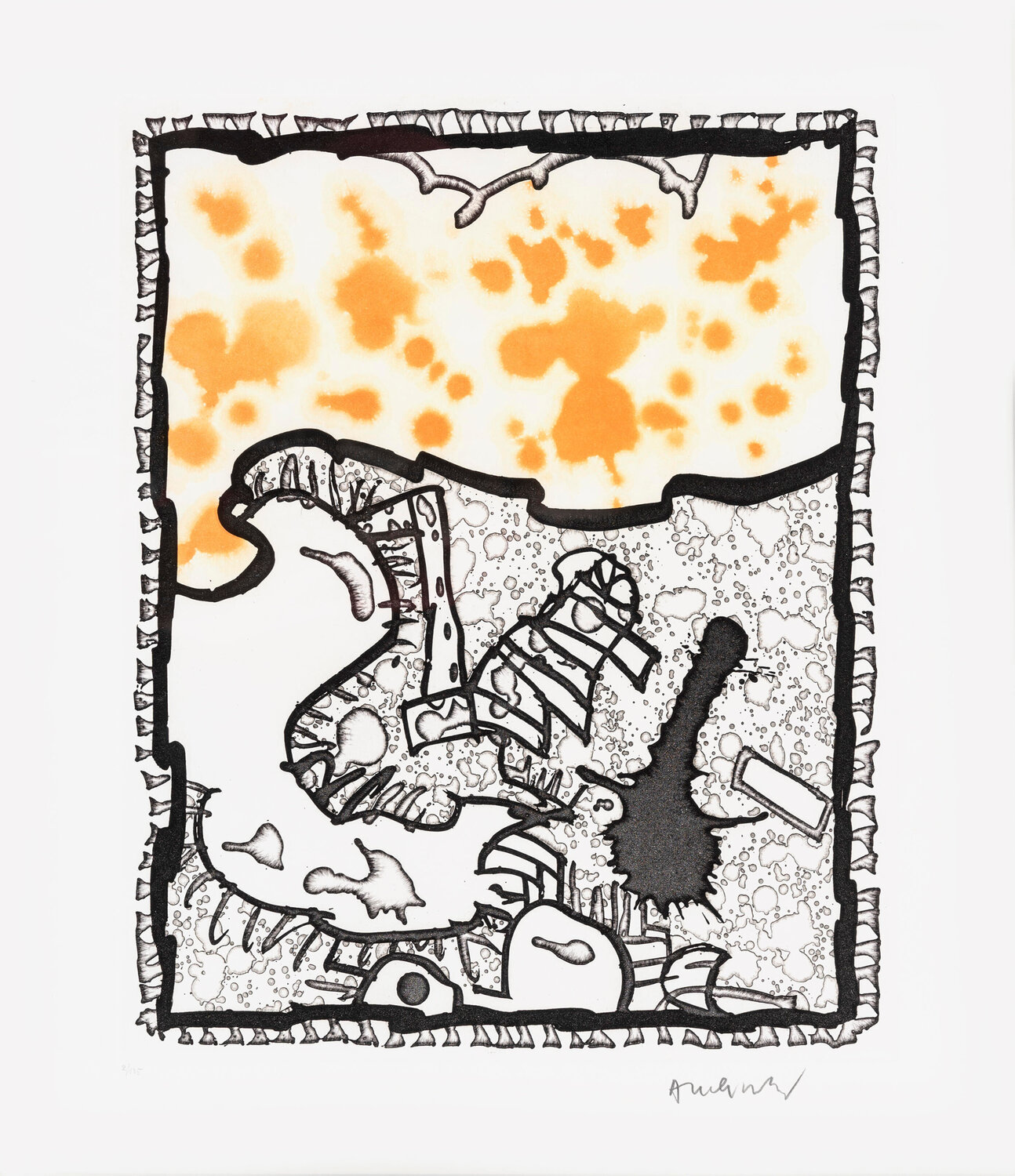 Traité des excitants modernes 04 Pierre Alechinsky Druck zu verkaufen