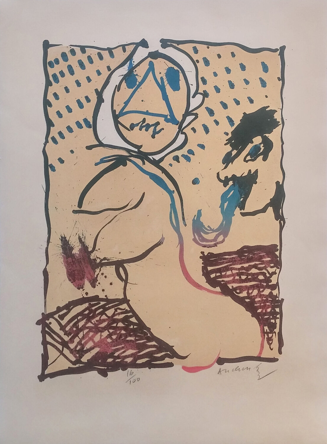LA TAILLE DOUCE Pierre Alechinsky Édition à vendre