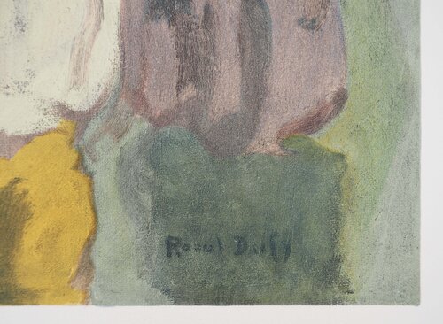 Rouen, les quais du port Raoul Dufy