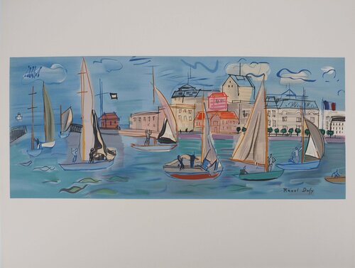 Les Régates by Raoul Dufy, Print for Sale on Singulart