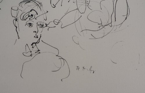 Diner élégant : l'heure des toasts Raoul Dufy