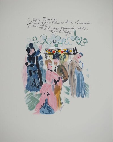Hommage à Renoir by Raoul Dufy, Print for Sale on Singulart