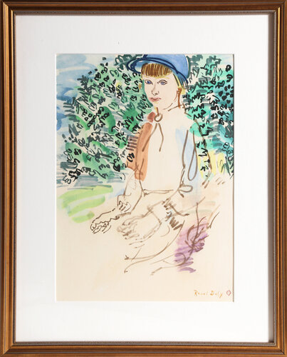 Portrait de Mademoiselle Kessler by Raoul Dufy, Print for Sale on Singulart