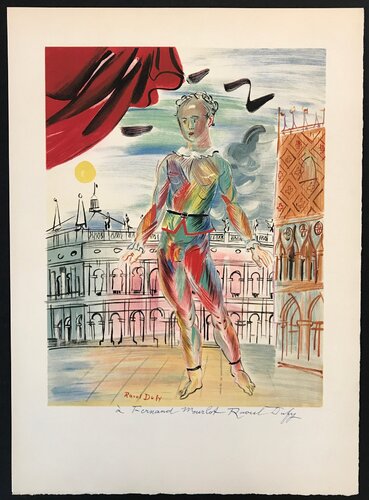 Arlequin a la Maniere Venitienne van Raoul Dufy, Afdruk te koop op Singulart