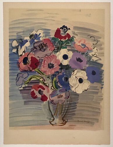 Anemones van Raoul Dufy, Afdruk te koop op Singulart
