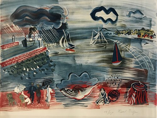 Seaside van Raoul Dufy, Afdruk te koop op Singulart