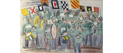 The Band van Raoul Dufy, Afdruk te koop op Singulart