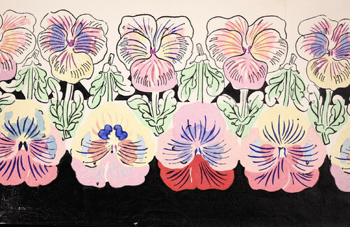Untitled (Flowers Design for Bianchini Ferier), 1900-1950 van Raoul Dufy, Werk op papier te koop op Singulart