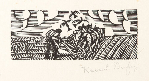 Crows in Field by Raoul Dufy, Print for Sale on Singulart
