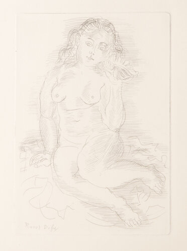 Woman With Shell par Raoul Dufy, Édition en vente sur Singulart