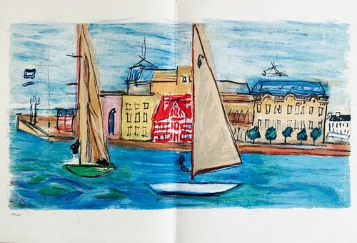 Les Côtes Normandes van Raoul Dufy, Afdruk te koop op Singulart