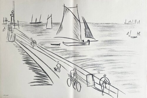 Les Côtes Normandes by Raoul Dufy, 인쇄 for Sale on Singulart