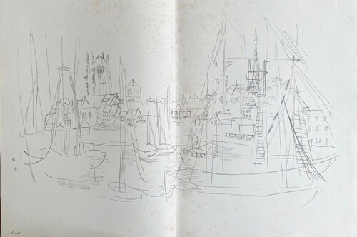 Les Côtes Normandes by Raoul Dufy, Print for Sale on Singulart