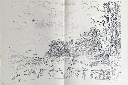 Les Côtes Normandes by Raoul Dufy, Print for Sale on Singulart