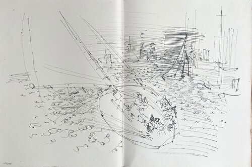 Les Côtes Normandes di Raoul Dufy, Stampa in vendita su Singulart