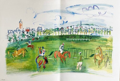 Les Côtes Normandes by Raoul Dufy, 인쇄 for Sale on Singulart