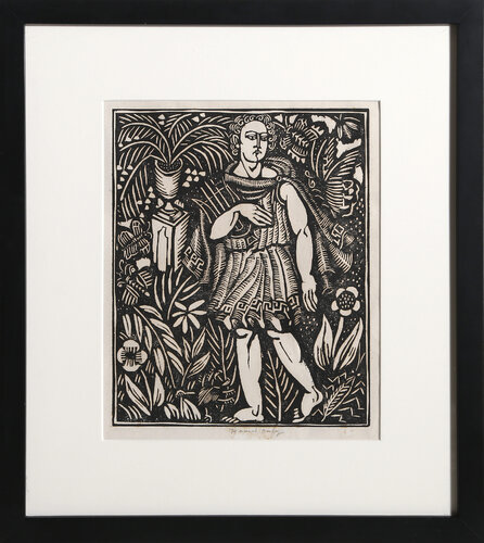 Orphée (for Le bestiaire ou Cortège d'Orphée de G. Apollinaire) von Raoul Dufy, Druck kaufen auf Singulart