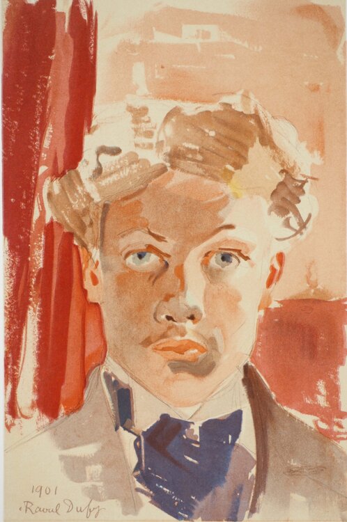 Autoportrait Raoul Dufy