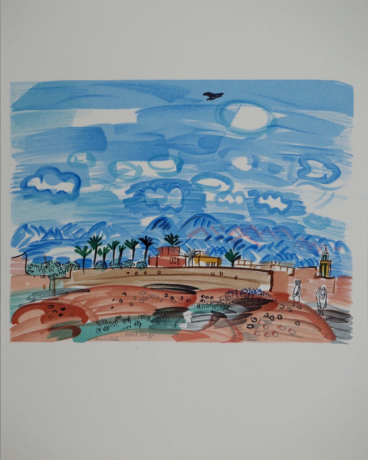 Au Maroc Raoul Dufy